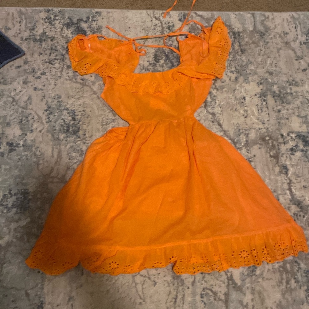 Size 12 Glamorous Orange summer dress